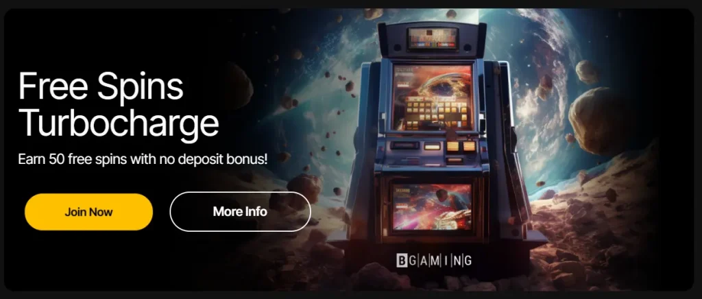 Free Spins Turbocharge No Deposit Bonus